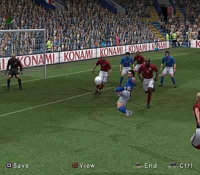Screen ze hry Pro Evolution Soccer 3