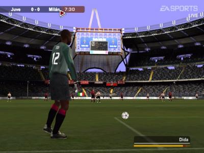 Screen ze hry FIFA Soccer 2004