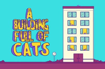 Artwork ke he A Building Full of Cats