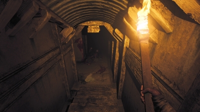 Screen ze hry Amnesia: The Bunker