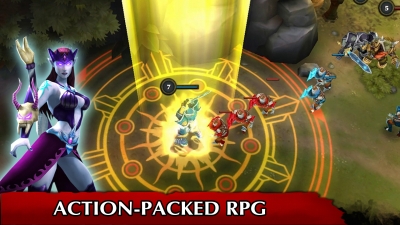 Screen ze hry Legendary Heroes