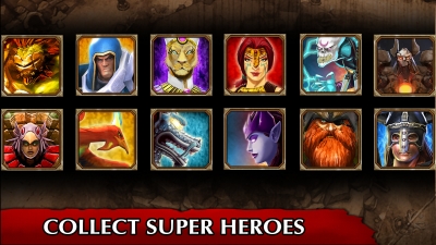 Screen ze hry Legendary Heroes