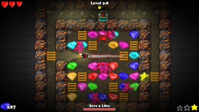 Screen ze hry Super Ninja Miner