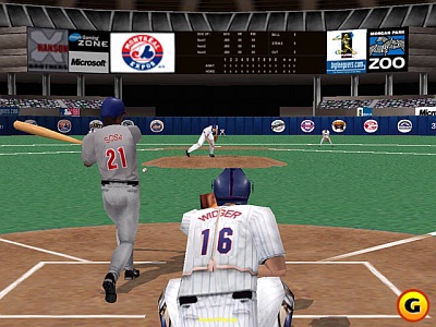 Screen Microsoft Baseball 2001