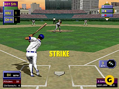 Screen High Heat Baseball 1999