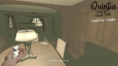 Screen ze hry Quintus and the Absent Truth