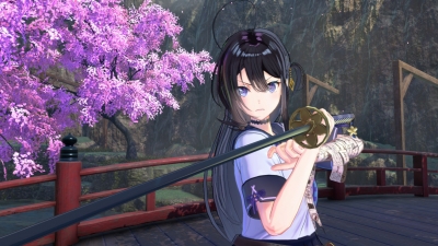 Screen ze hry Samurai Maiden