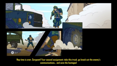 Screen ze hry Operation Wolf Returns: First Mission