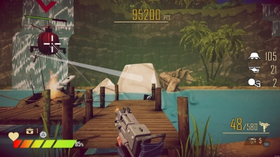 Screen ze hry Operation Wolf Returns: First Mission