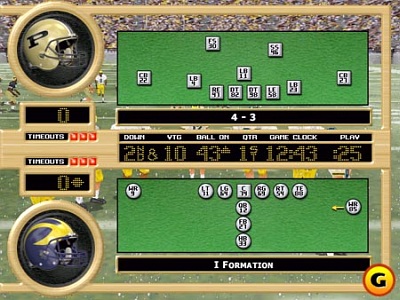 Screen NCAA Football 99
