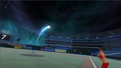 Screen ze hry VR Baseball