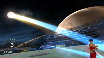 Screen ze hry VR Baseball