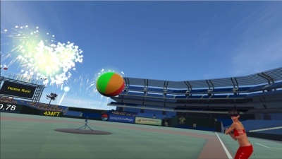 Screen ze hry VR Baseball