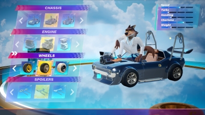 Screen ze hry DreamWorks All-Star Kart Racing