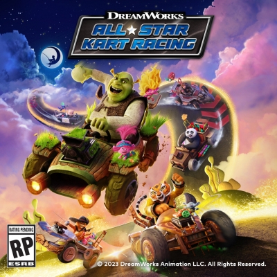 Artwork ke he DreamWorks All-Star Kart Racing
