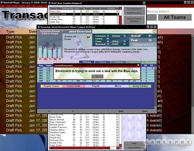 Screen Baseball Mogul 2006