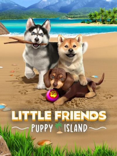 Artwork ke he Little Friends: Puppy Island