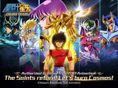 Artwork ke hře Saint Seiya: Galaxy Spirits