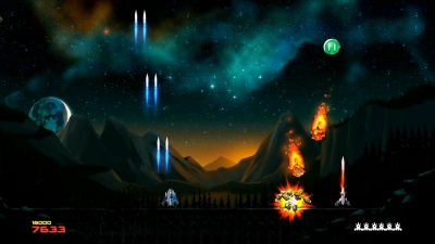 Screen ze hry Astrosmash