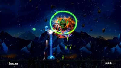 Screen ze hry Astrosmash