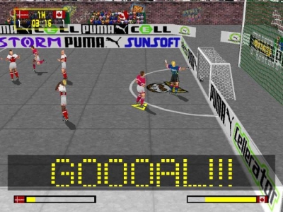 Screen ze hry Puma Street Soccer