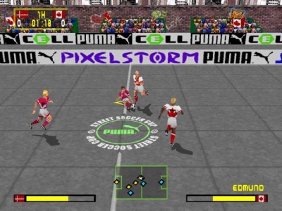 Screen ze hry Puma Street Soccer
