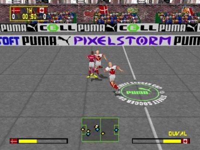 Screen ze hry Puma Street Soccer