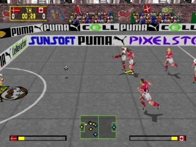 Screen ze hry Puma Street Soccer