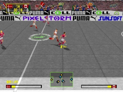 Screen ze hry Puma Street Soccer