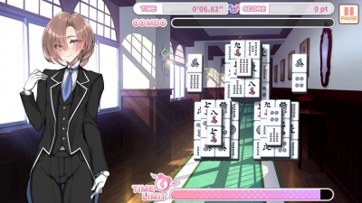 Screen ze hry Otoko Cross: Pretty Boys Mahjong Solitaire