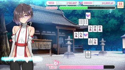Screen ze hry Otoko Cross: Pretty Boys Mahjong Solitaire