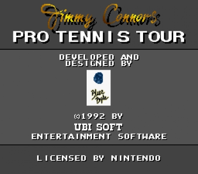Screen ze hry Jimmy Connors Pro Tennis Tour