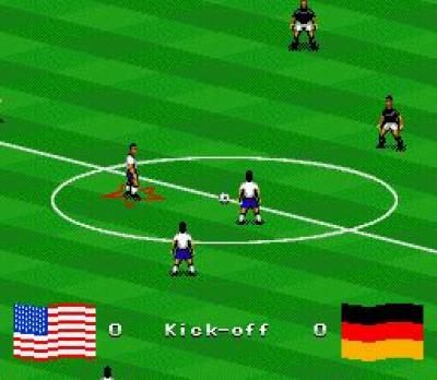 Screen ze hry FIFA International Soccer