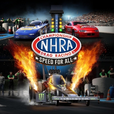 Artwork ke he NHRA Championship Drag Racing: Speed For All