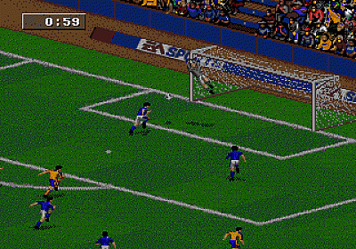 Screen ze hry FIFA Soccer 96