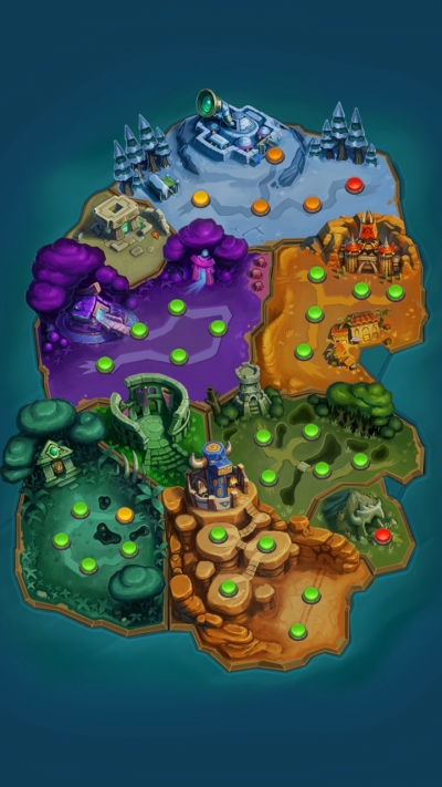 Artwork ke he Warcraft Rumble