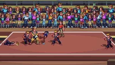 Screen ze hry The Karate Kid: Street Rumble