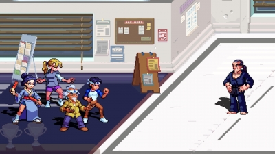 Screen ze hry The Karate Kid: Street Rumble