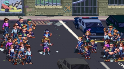 Screen ze hry The Karate Kid: Street Rumble