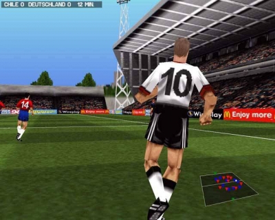 Artwork ke he Actua Soccer 2