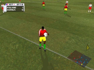 Screen ze hry Actua Soccer 3