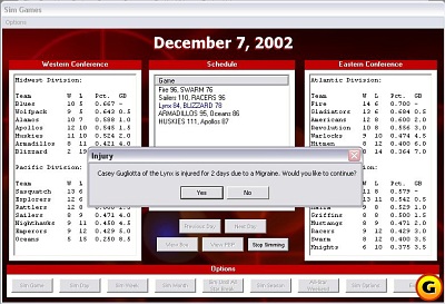 Screen Season Ticket Basketball 2003
