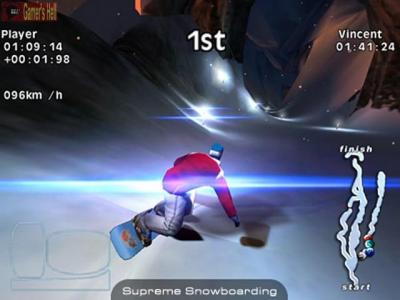 Screen ze hry Supreme Snowboarding