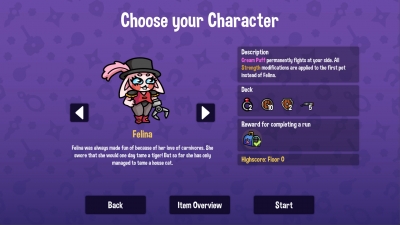 Screen ze hry Dungeon Clawler