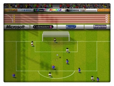 Screen ze hry Sensible World of Soccer