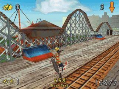 Screen ze hry Disneys Extremely Goofy Skateboarding