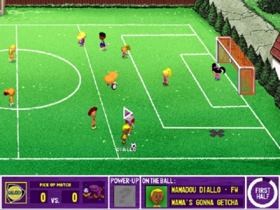 Screen ze hry Backyard Soccer 2004