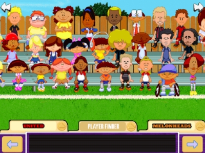 Screen ze hry Backyard Soccer 2004