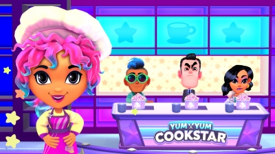 Screen ze hry Yum Yum Cookstar