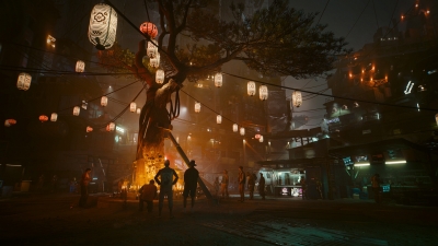 Screen ze hry Cyberpunk 2077: Phantom Liberty